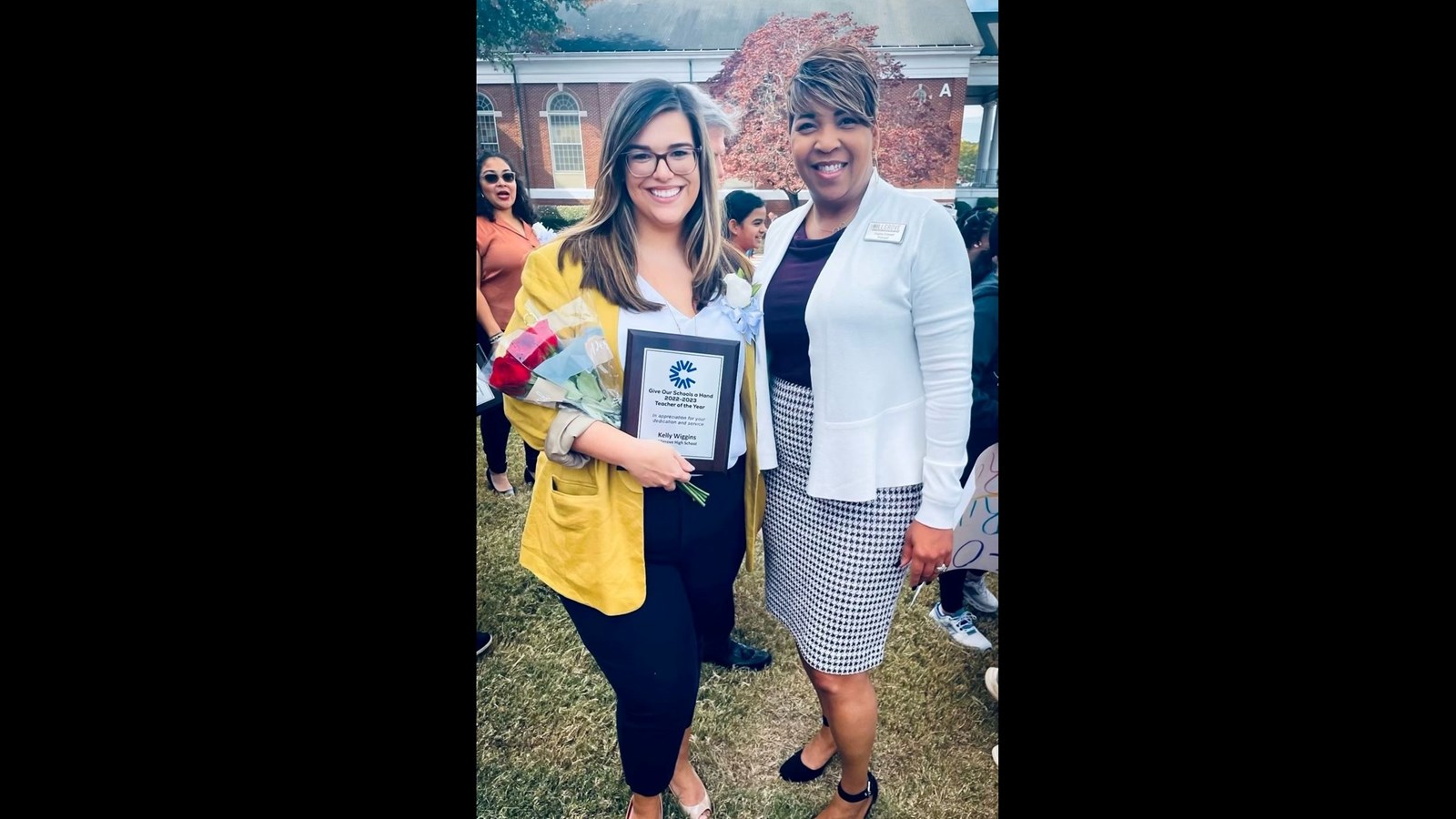 TOTY 22-23,-Mrs. Wiggins and Principal Stewart
